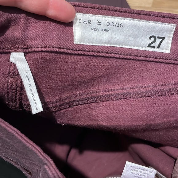 NWOT Rag & Bone Nina High Rise Skinny - Picture 4 of 4